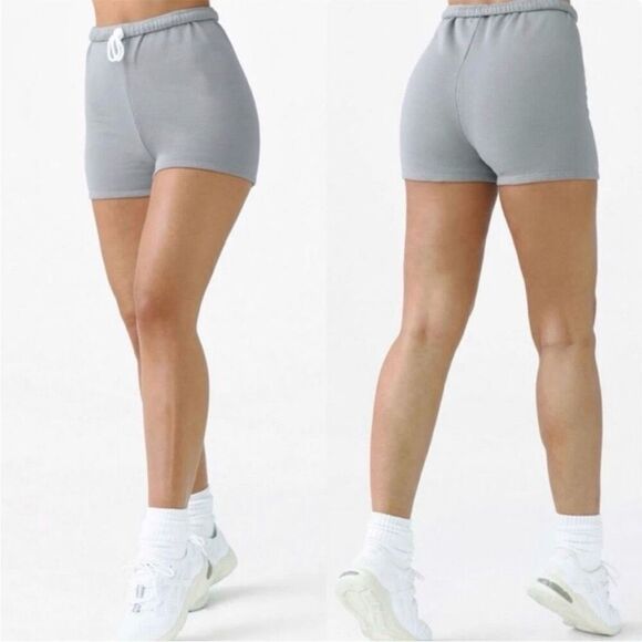 New Joah Brown Fitted Sweat Short - Picture 1 of 6
